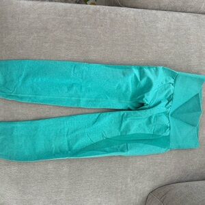 Teal NVGTN Contour Seamless Leggings